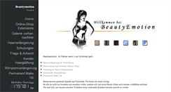 Desktop Screenshot of beautyemotion.de